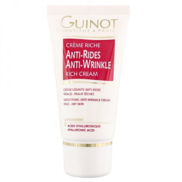 Guinot Anti Wrinkle Rich Cream – Priešraukšlinis kremas sausai odai, 50ml