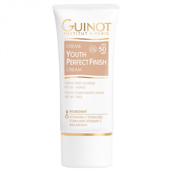 GUINOT Youth Perfect Finish Cream – Jauninamasis veido kremas su spalva SPF50, 30 ml