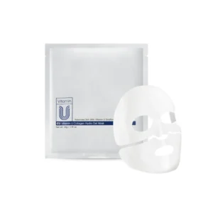 CUSKIN dvigubo poveikio hidrogelio kaukė odos stangrinimui ir švytėjimui, 34g.