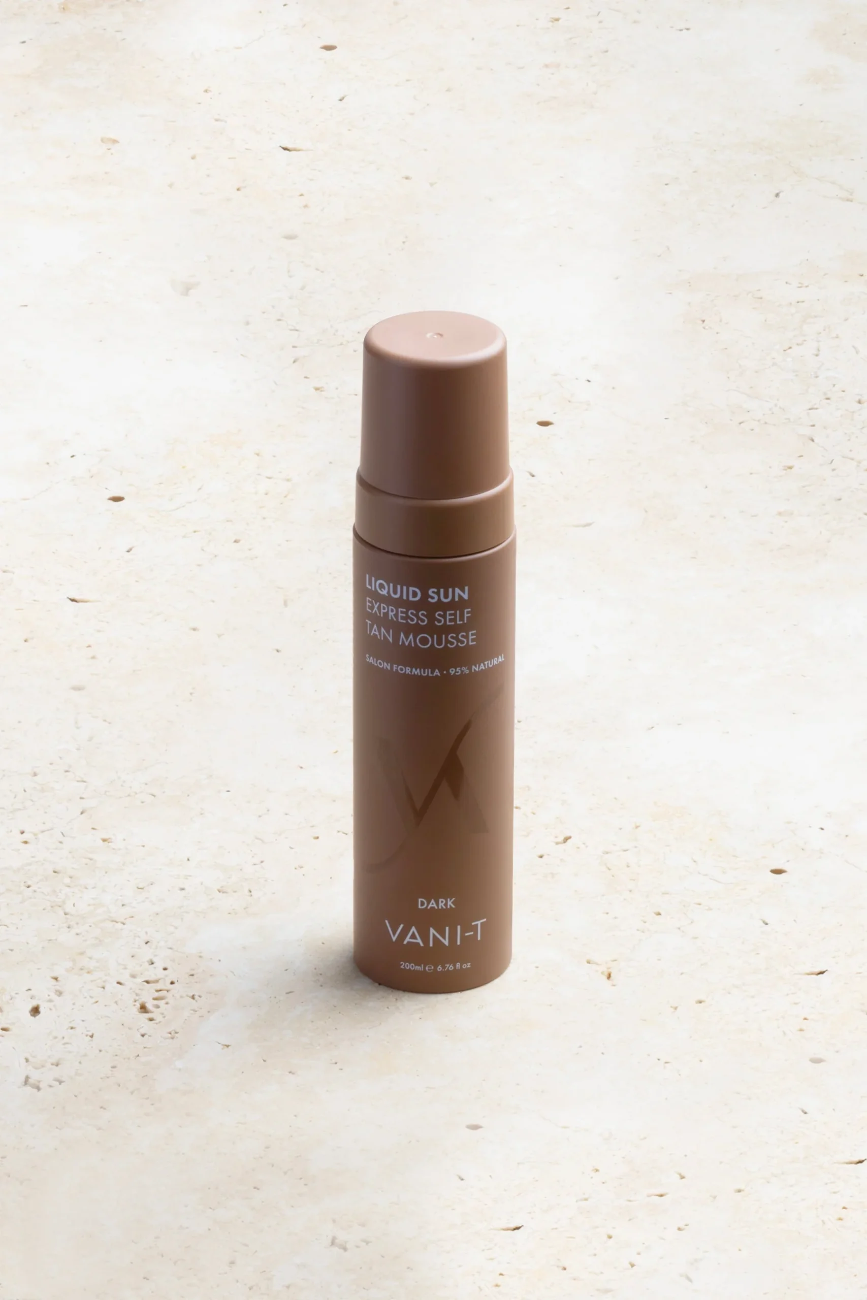 VANI-T Liquid Sun® Express Self Tan Mousse Dark - savaiminio įdegio putos kūnui, 200ml