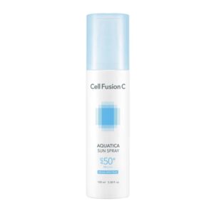 Cell Fusion C “Aquatica Sun Spray SPF50+ PA++++” drėkinanti purškiama apsauga nuo saulės, 100 ml