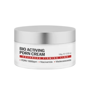 DERMALINE BIO ACTIVING PDRN CREAM dvigubo poveikio intensyviai atkuriantis, stangrinantis ir drėkinantis veido kremas su PDRN, 100g