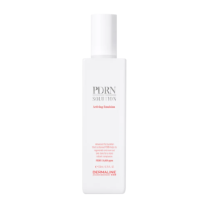 DERMALINE PDRN SOLUTION EMULSION dvigubo poveikio emulsija (lengva kremo versija) odos regeneracijai, drėkinimui ir elastingumui, 200ml